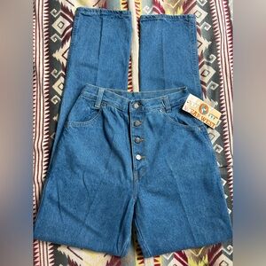 Women's Blue Straight Leg Jeans